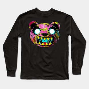 neon eyez bear Long Sleeve T-Shirt